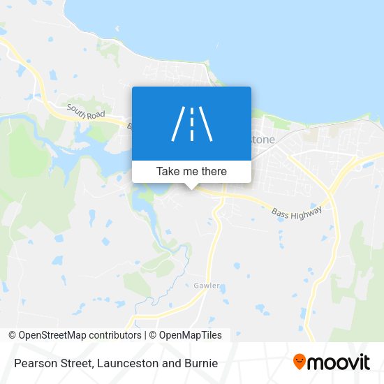 Pearson Street map