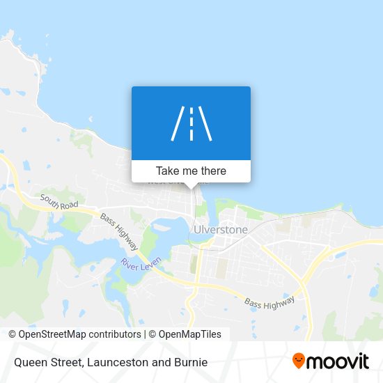 Queen Street map