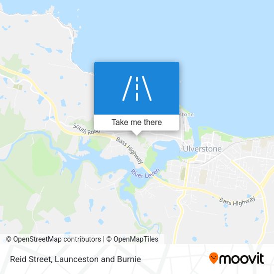 Reid Street map