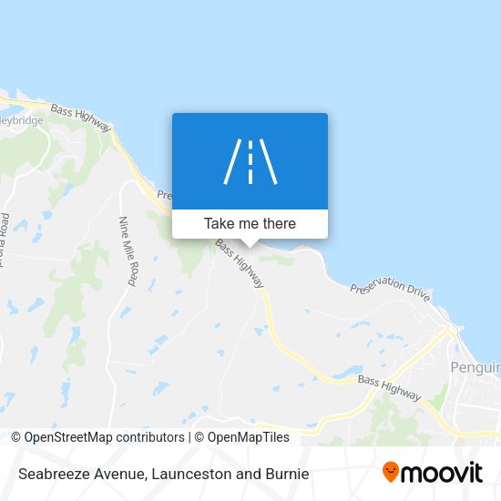 Seabreeze Avenue map