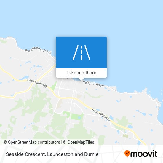 Seaside Crescent map