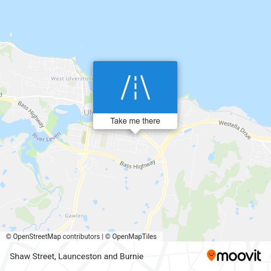 Shaw Street map