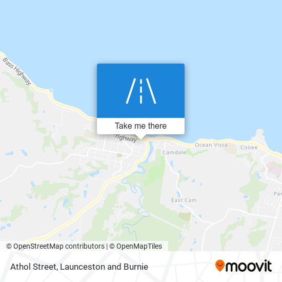 Athol Street map