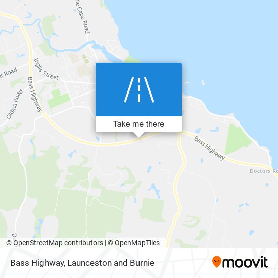 Bass Highway map