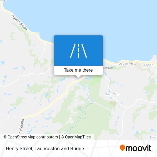 Henry Street map