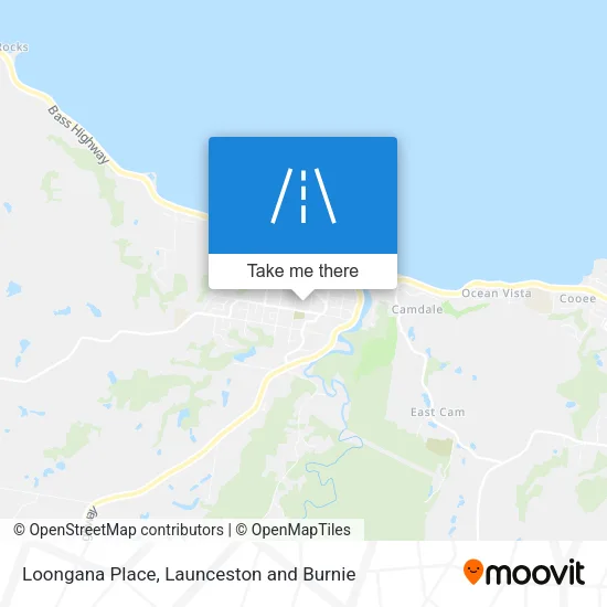 Loongana Place map