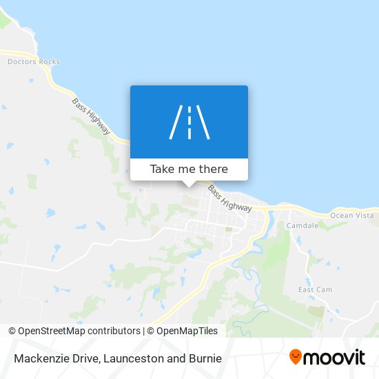 Mackenzie Drive map