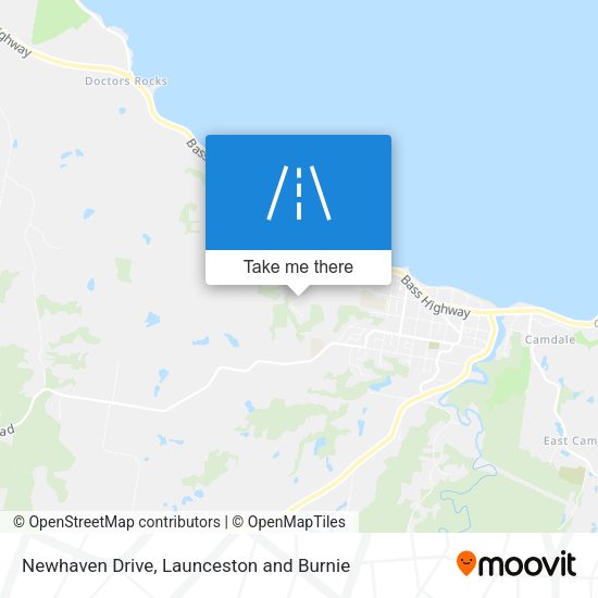 Newhaven Drive map