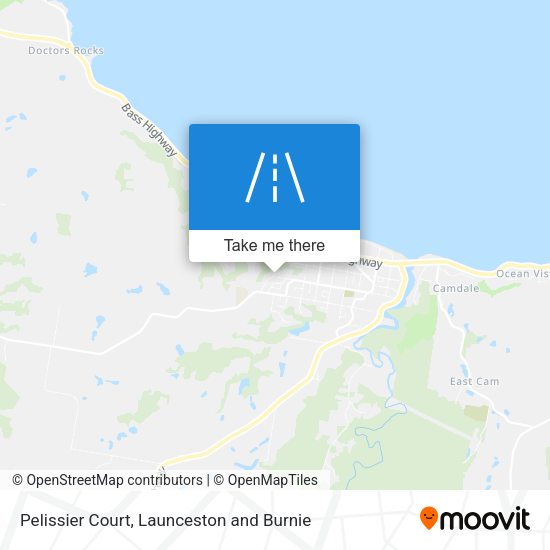 Pelissier Court map
