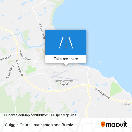 Quiggin Court map