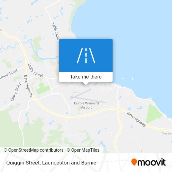 Quiggin Street map