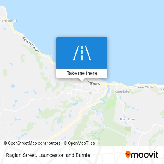 Raglan Street map
