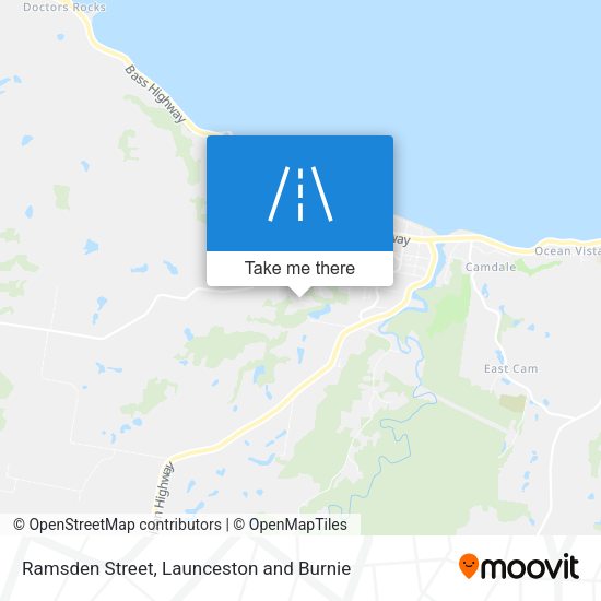 Ramsden Street map