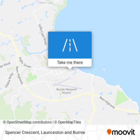 Spencer Crescent map
