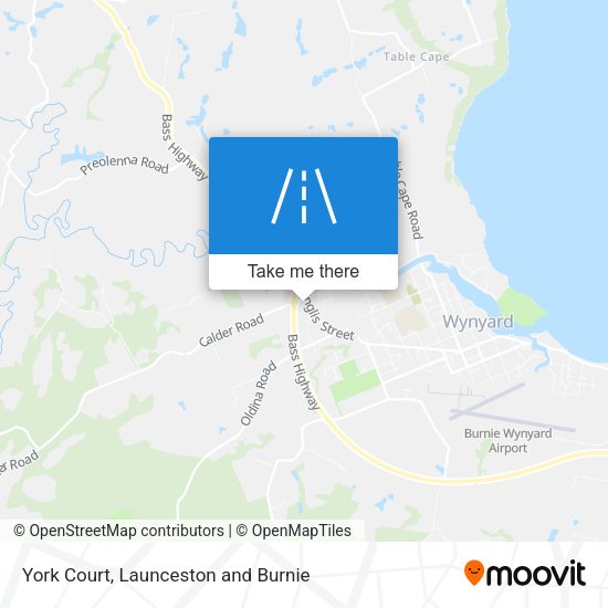 York Court map