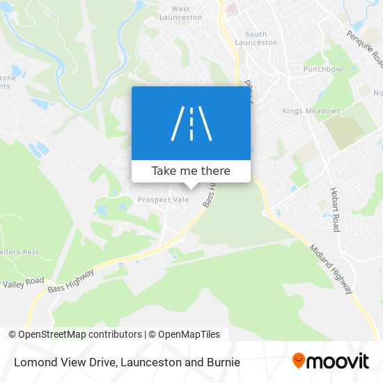 Lomond View Drive map