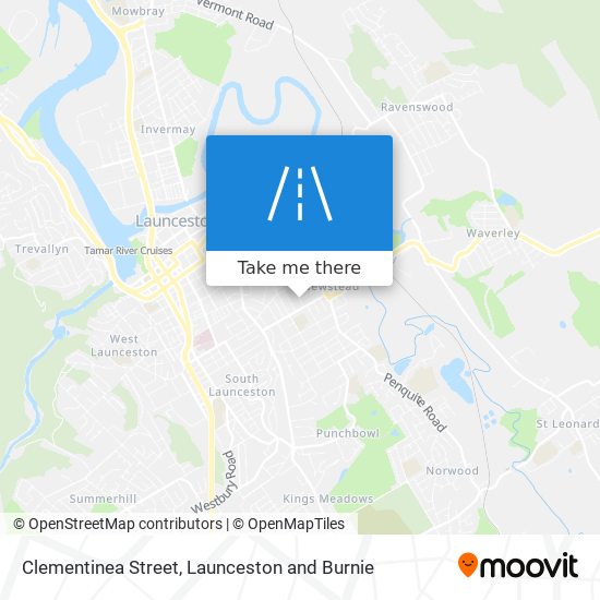 Clementinea Street map