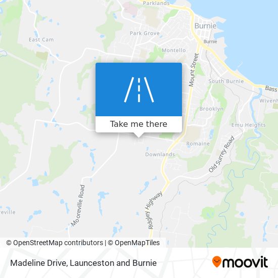 Madeline Drive map