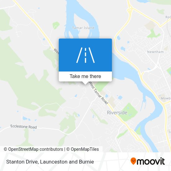 Stanton Drive map