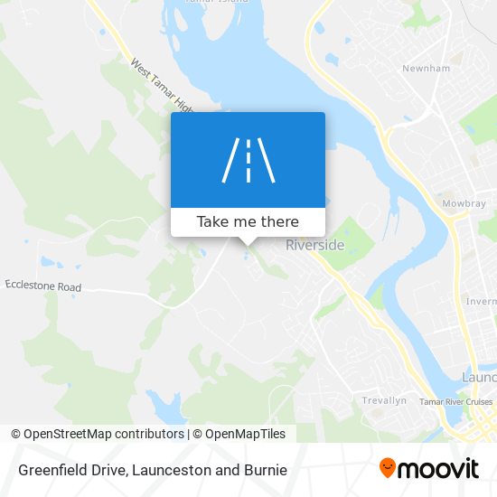 Greenfield Drive map