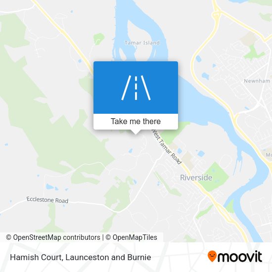 Hamish Court map