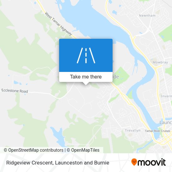 Ridgeview Crescent map