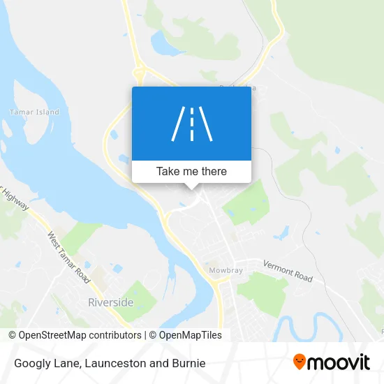 Googly Lane map