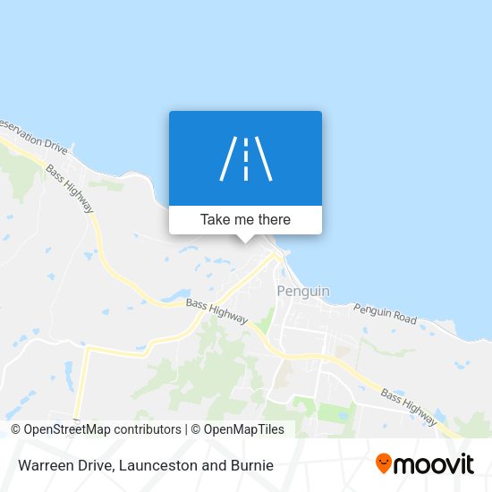 Warreen Drive map