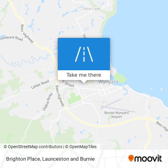 Brighton Place map