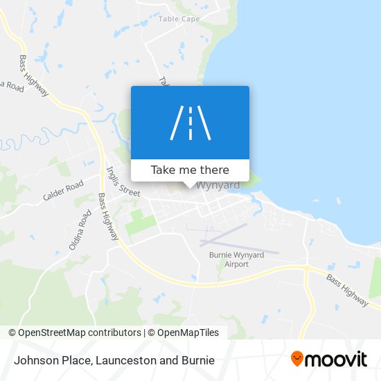 Johnson Place map
