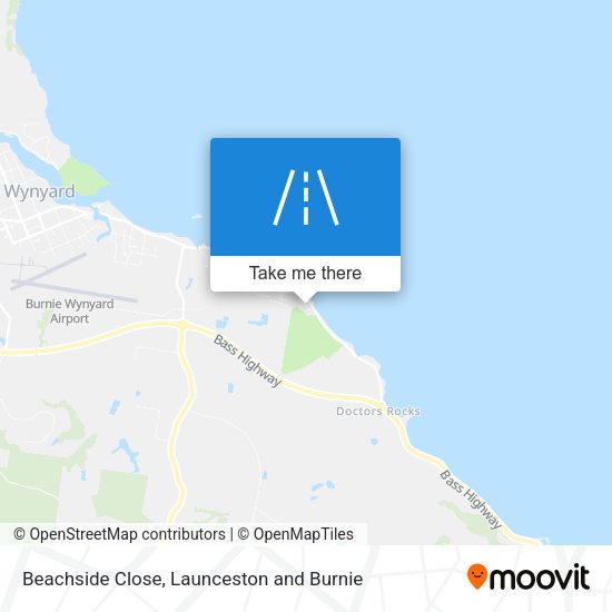 Beachside Close map