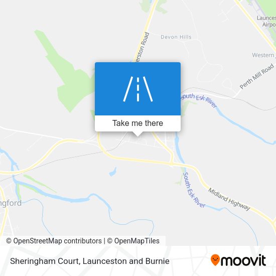 Sheringham Court map