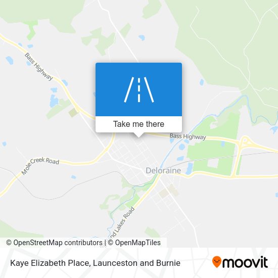 Kaye Elizabeth Place map