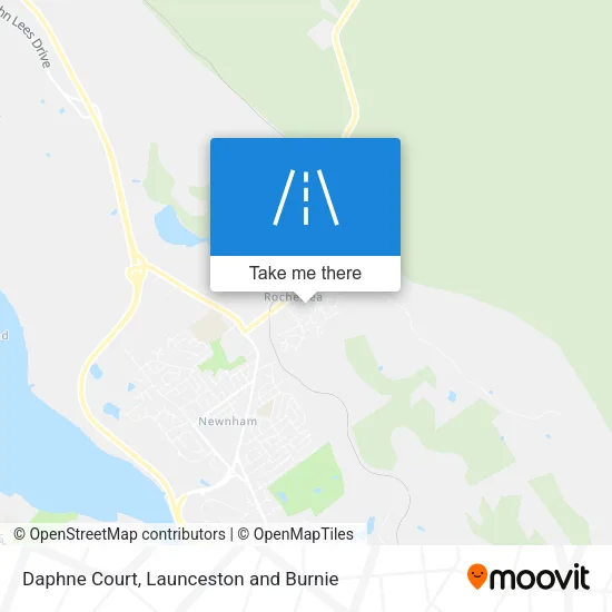 Daphne Court map