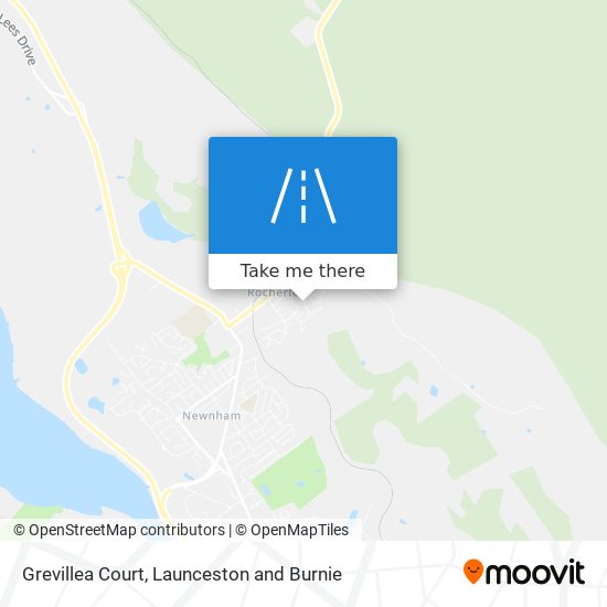 Grevillea Court map