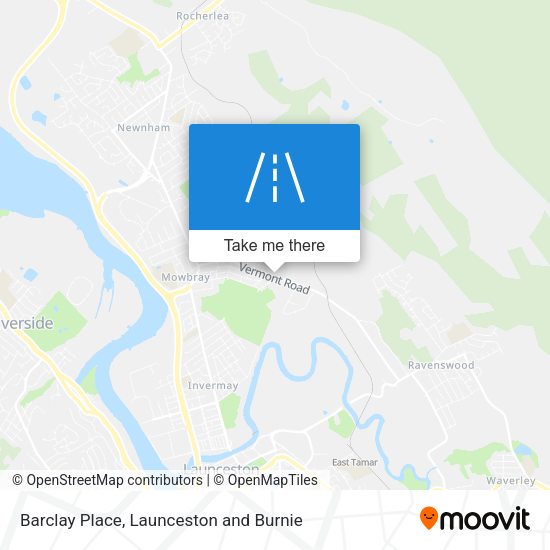 Barclay Place map