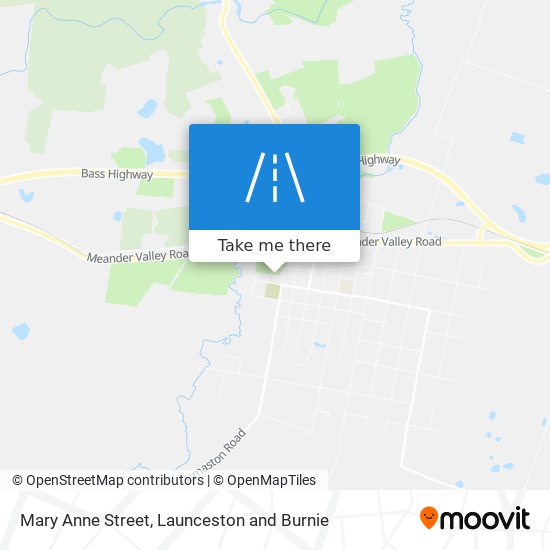 Mary Anne Street map