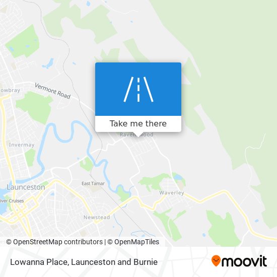 Lowanna Place map