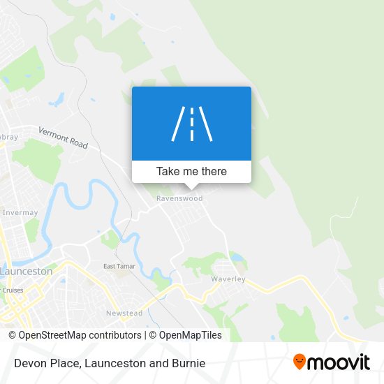 Devon Place map