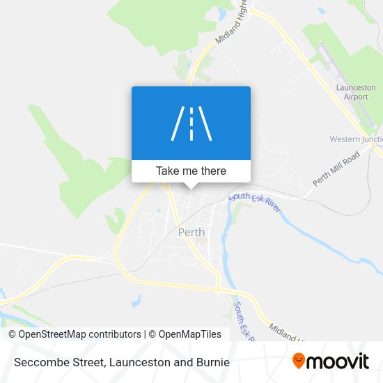 Seccombe Street map
