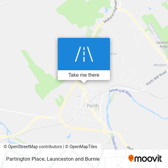 Partington Place map