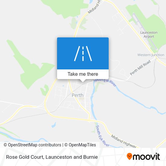 Rose Gold Court map