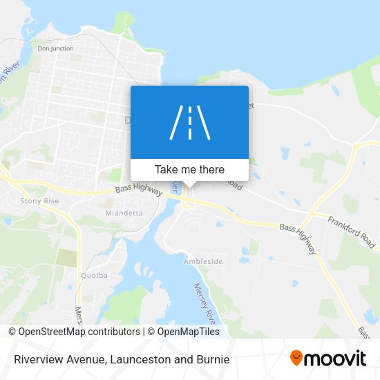 Riverview Avenue map