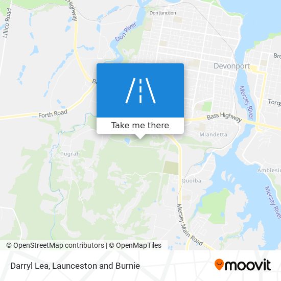 Darryl Lea map