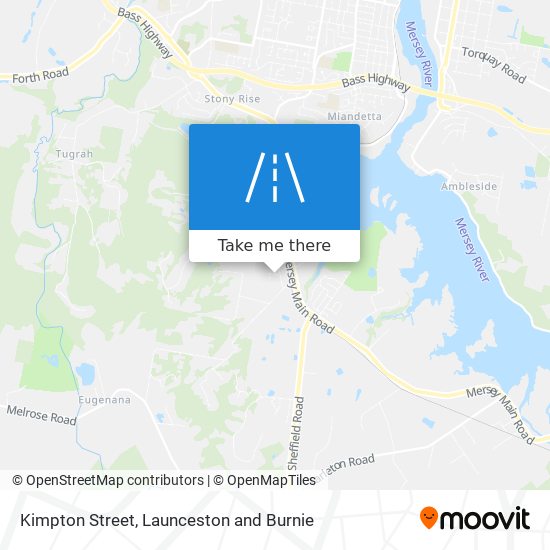 Kimpton Street map