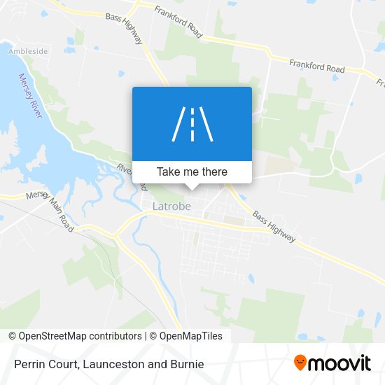 Perrin Court map