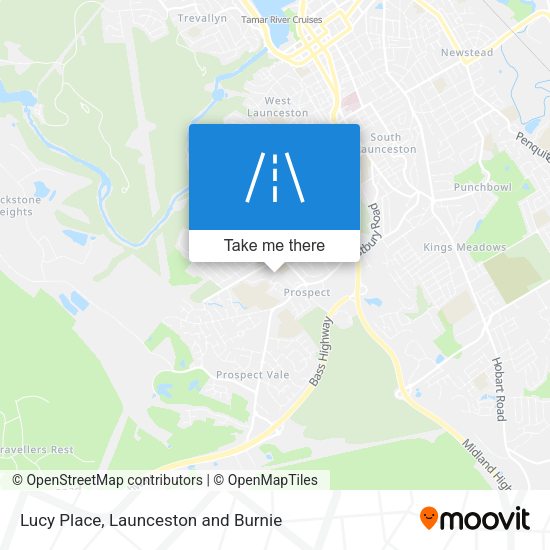 Lucy Place map