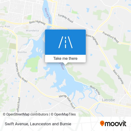 Swift Avenue map