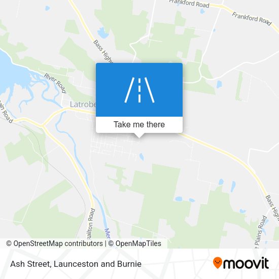 Ash Street map