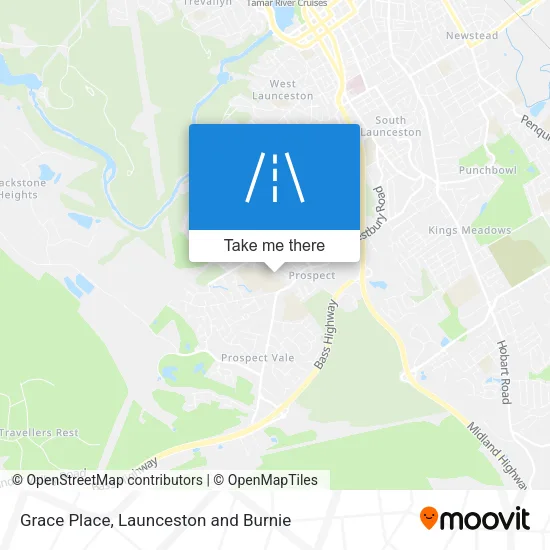Grace Place map